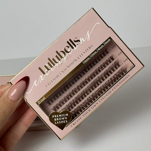 DLL01 Brow Eyelash Extension Clusters
