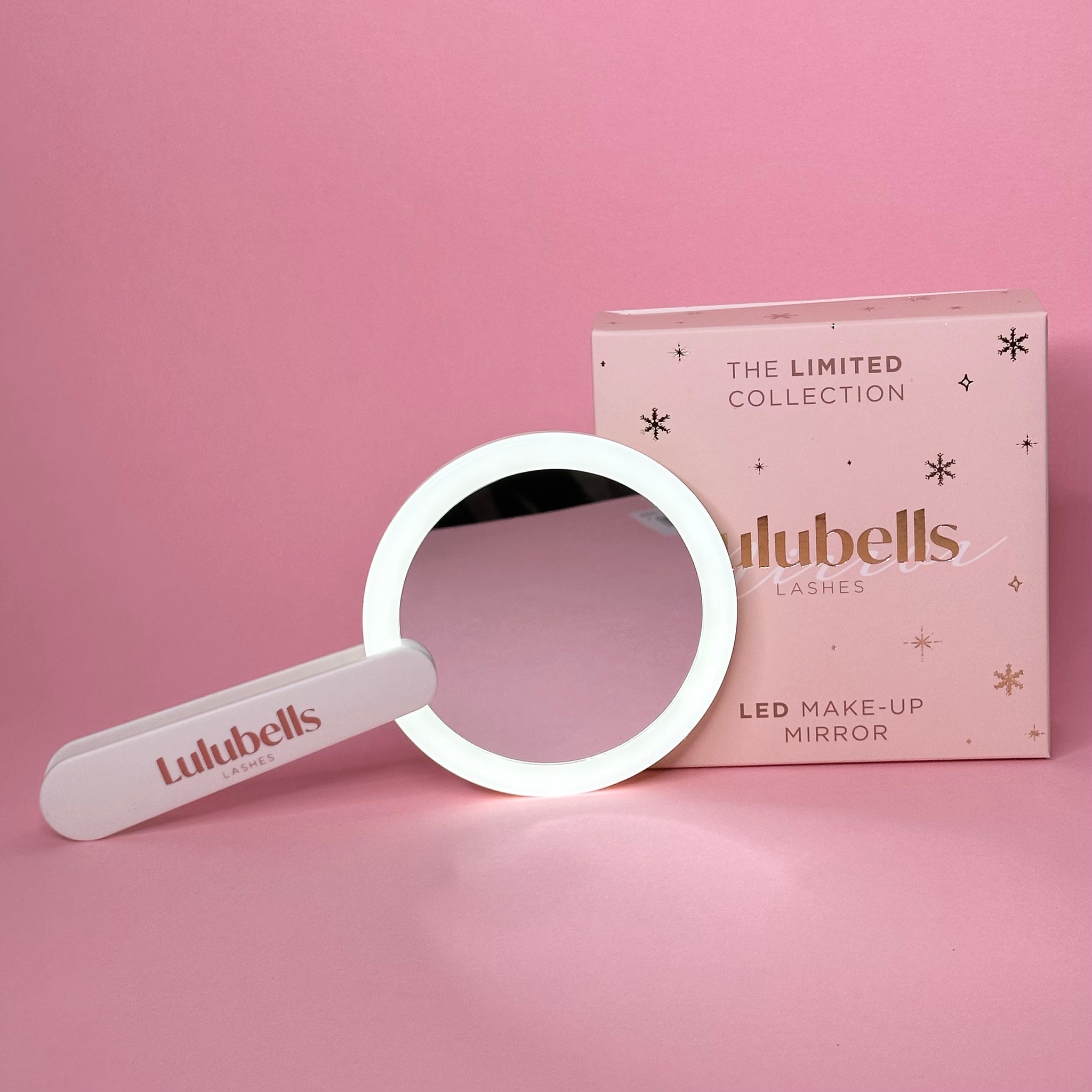 LED HANDHELD MIRROR LULUBELLS LASHES